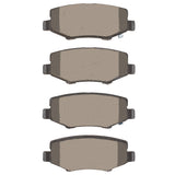 R1 07-18 Jeep Wrangler Rear Semi Met Brake Pads - 2311-1274-00