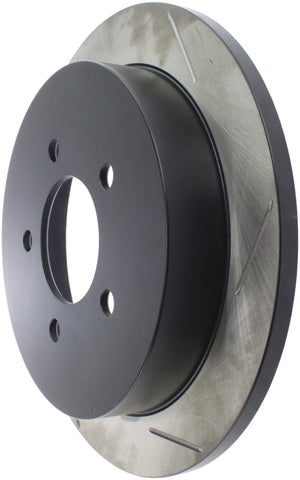 StopTech Power Slot 01-03 Ford F150 5 Lug Rear Left SportStop Slotted Rotor - 126.65085SL