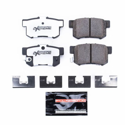 Power Stop 01-03 Acura CL Rear Z26 Extreme Street Brake Pads w/Hardware - Z26-536