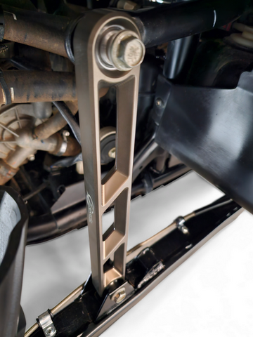 Elektric Offroad 2020+ Polaris Rzr Pro Xp Volt Billet Rear Sway Bar Links Anodized Gun Metal - SBL610025