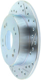 StopTech Select Sport 06-15 Honda Civic Si Slotted and Drilled Left Rear Rotor - 227.40040L