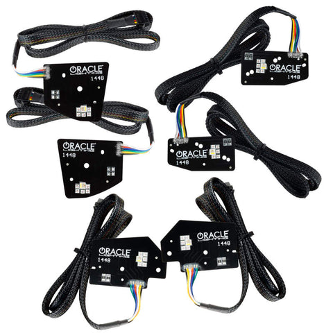 Oracle 19-21 RAM 1500 Projector LED Headlight DRL Kit - ColorSHIFT RGBW+A w/o Controller - 1448-339