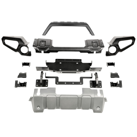 Rugged Ridge Venator Front Bumper W/Overrider & Winch Tray JL - 11549.41