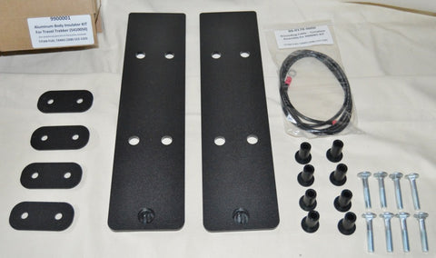 Titan Fuel Tanks 17-24 Universal Aluminum Body Insulator Kit (For use w/5410050) - 9900001