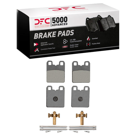 DFC 21-26 Tesla Model S Parking Brake Low Metallic 5000 Advanced Brake Pads & Hardware Kit - 1551-2069-02