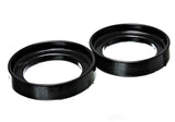 Energy Suspension 96-00 Honda Civic/CRX / 99-00 Honda Civic Si Black Front Coil Spring Isolator Set - 16.6104G