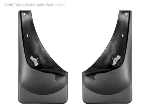 WeatherTech 99-07 Ford F-Series Super Duty No Drill Mudflaps - Black - 110001