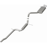MagnaFlow Performance Cat-Back Exhaust System Dual Straight Drive Side Rear Exit 11-14 VW Jetta 2.0L - 15486