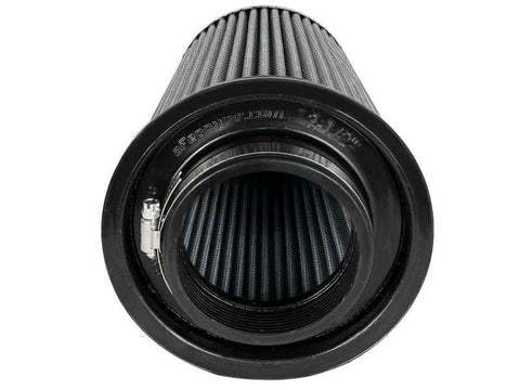 aFe Magnum FLOW Pro DRY S Air Filter 3-1/2in F x 6in B x 4-1/2in T (Inverted) x 9in H - 21-91135