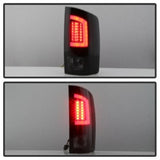 Spyder 02-06 Dodge Ram 1500 V3 Light Bar LED Tail Light - Blk Smoke (ALT-YD-DRAM02V3-LBLED-BSM) - 5084125