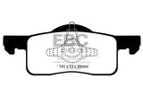 EBC 02-06 Ford Expedition 4.6 2WD Greenstuff Rear Brake Pads - DP61652