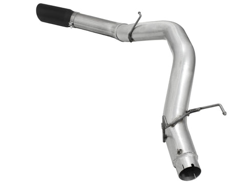 aFe MACHForce XP 5in DPF-Back SS Exhaust Dodge RAM 13-14 6.7L (td) Mega Cab w/ Black Tip - 49-42039-B