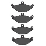 R1 97-11 Tesla Roadster Rear Semi Met Brake Pads - 2311-0491-10