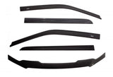AVS 07-13 Chevy Silverado 1500 Crew Cab Ventvisor & Aeroskin Deflector Combo Kit - Matte Black - 56007002