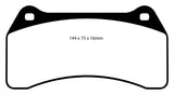 EBC 03-06 Jaguar XJR 4.2 Supercharged Redstuff Front Brake Pads - DP31462C