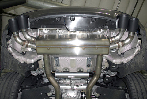 Dinan 18-23 BMW M550i (G30) Free Flow Axleback Exhaust System - Polished Tips - D660-0075