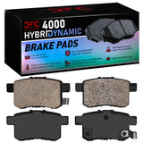 DFC 08-17 Honda Accord Sedan Rear 4000 Hybridynamic Brake Pads - 4000-1451-00