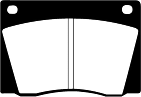 EBC 67-74 Ac 428 7.0 Redstuff Front Brake Pads - DP3108C
