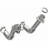 MagnaFlow 66-72 Chevy C10 Pickup V8 2-Piece Front Exhaust Pipe Kit (2in Tubing/Clamps/Inlet Flanges) - 15380