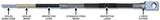 Camburg 01-12 Ford Ranger Edge 2WD Front Brake Line Kit - CAM-130007