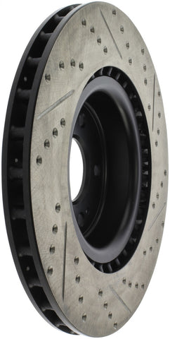 StopTech 10 Hyundai Genesis Coupe w/ Factory Brembo Slotted & Drilled Right Front Rotor - 127.51036R