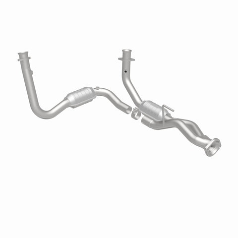 MagnaFlow Direct Fit Catalytic Converter 05-06 Jeep Grand Cherokee 3.7L Y-Pipe Assembly - 49687