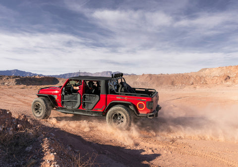 Superlift 20-22 Jeep Gladiator JT (NO Mojave) 4WD 4in Dual Rate Coil Lift Kit w/Fox 2.0 Res Shocks - K196FX