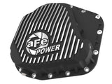 aFe POWER Pro Series Rear Diff Cover Black w/ Machined Fins Ford F-250/350 23-26 (Sterling 11.6) - 46-71490B