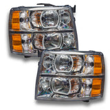 Oracle 07-13 Chevrolet Silverado SMD HL - Square Style - ColorSHIFT - 8188-330