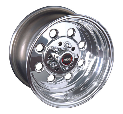 Weld Draglite 15x12 / 5x4.5 & 5x4.75 BP / 2.5in. BS Polished Wheel - Non-Beadlock - 90-512344