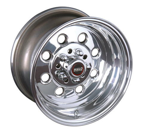 Weld Draglite 15x10 / 5x4.5 & 5x4.75 BP / 4.5in. BS Polished Wheel - Non-Beadlock - 90-510348