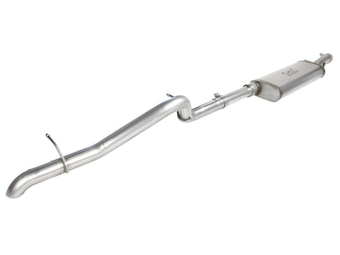 aFe MACHForce XP Exhaust Cat-Back 3in SS-409 Hi-Tuck inRBin 12-14 Jeep Wrangler Unlimited V6 4Dr - 49-46232