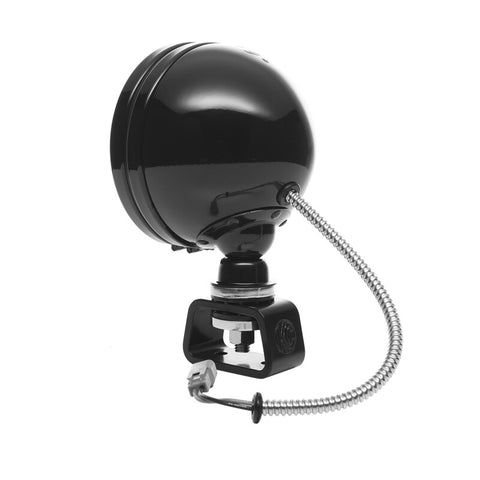 KC HiLiTES Daylighter 6in. Halogen Light 100w Spread Beam (Single) - Black SS - 1234