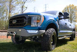 Fishbone Offroad 2021+ F150 Pelican Winch Plate Only (Fits FB22366) - Black Texture - FB22393