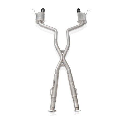 Stainless Works 11-20 Dodge Durango 5.7L 3in Legend Catback w/4in Black Tips - DUR11CBL-B
