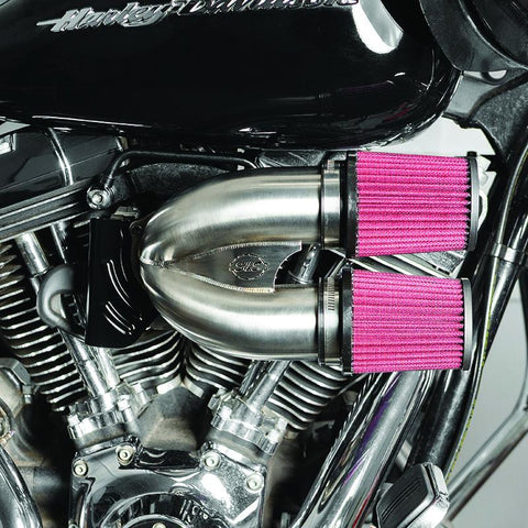 S&S Cycle 08-16 Touring Models Tuned Induction Kit - Stainless Steel - 170-0635A