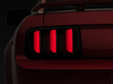 Raxiom 05-09 Ford Mustang Vector V2 LED Tail Lights- Black Housing (Smoked Lens) - 408588