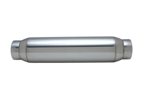 Vibrant SS Resonator (Standard Design) 2.25in inlet/outlet x 18in long - 1791