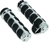 Kuryakyn ISO Grips With Throttle Boss Dual Cable Chrome - 6212