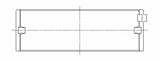 ACL Suzuki Race Main Bearing Set - 5M8443HX-STD