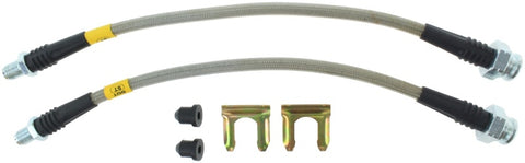 StopTech 89-98 Nissan 240SX (300ZX Upgrade) Rear Stainless Steel Brake Lines - 950.42510