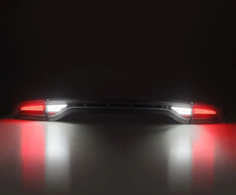 AlphaRex 15-23 Dodge Charger NOVA-Series Prismatic LED Tail Lights Chrome - 642030