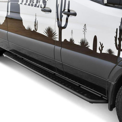 Westin 07-23 Mercedes-Benz Sprinter w/ 144in. Wheelbase Outlaw Nerf Step Bars - Textured Black - 28-31035