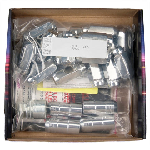 McGard SplineDrive Tuner 23-PC Jeep JL Install Kit w/Locks & Tool (Cone) M14X1.5 / 22m Hex - Chrome - 84585
