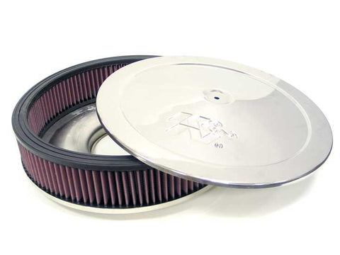 K&N Marine 8in ID x 9in OD x 3in H Round Straight Flame Arrestor - 59-3262