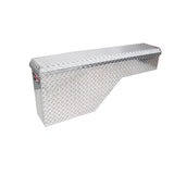 Westin/Brute Pork Chop Tool Box Pass Side 46in - Aluminum - 80-RB161