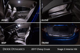 Diode Dynamics 11-15 Chevrolet Cruze Interior LED Kit Cool White Stage 1 - DD0555