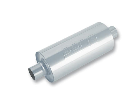 Borla 2.75in In/Out 7.75in Diameter x 24in L Universal Muffler - Heavy Duty Truck Applications - 401158