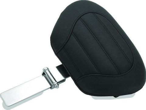 Mustang 15-21 Harley Freewheeler Standard Touring Deluxe Driver Backrest - Black - 79597