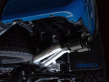AWE 16-22 Toyota Tacoma 0FG Catback Exhaust w/ BashGuard - Dual Diamond Black Tips - 3015-33826
